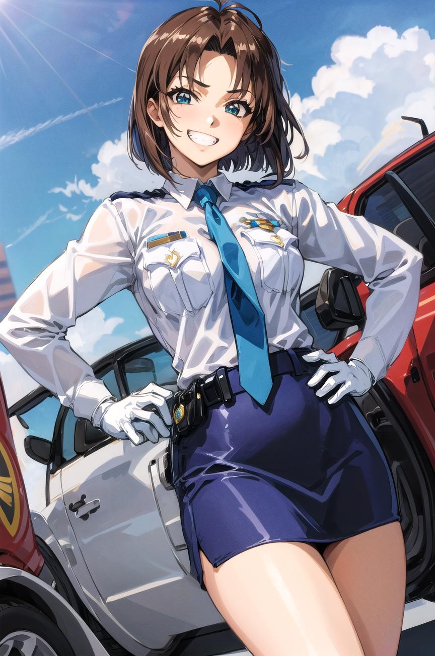 Mirai Nikki 12 — You're Under Arrest | Draggle's Anime Blog